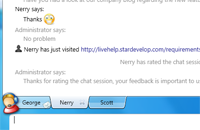 Multi-Tab/Chat Rating